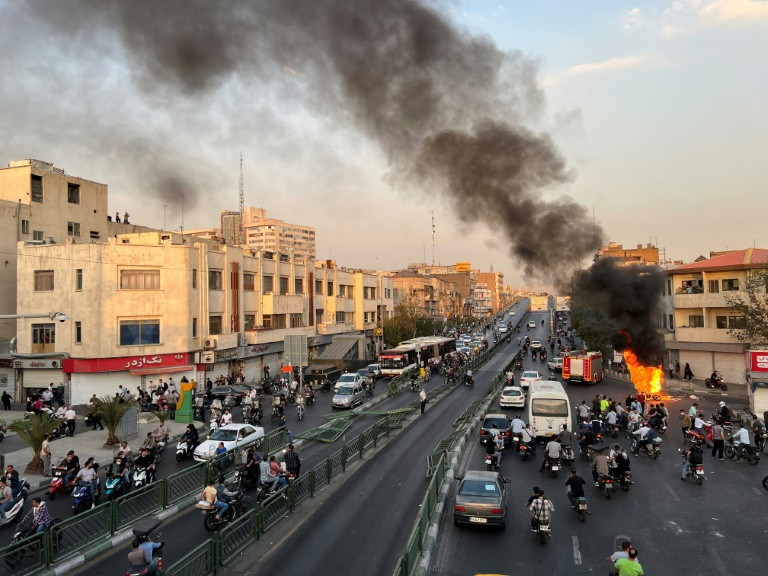 the iranian protests over mahsa amini s death in custody are entering a fifth week photo afp