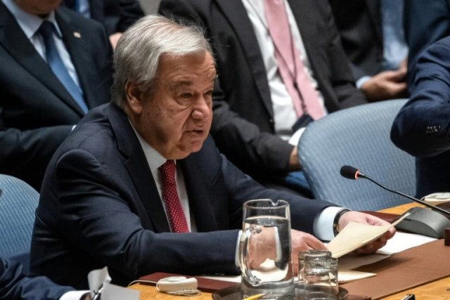 united nations secretary general antonio guterres says the world is suffering through an extreme heat epidemic photo yuki iwamura afp united nations secretary general antonio guterres says the world is suffering through an extreme heat epidemic photo yuki iwamura afp