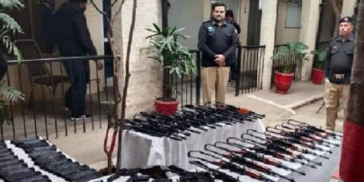 bid to smuggle weapons from k p into ajk foiled