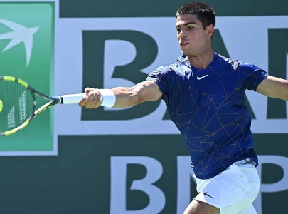 alcaraz plays catch up after four months out