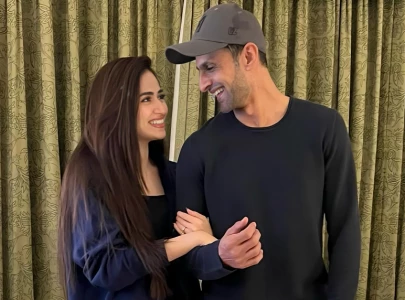 sana javed radiates marital bliss with shoaib malik laughs it up with cricketing pals