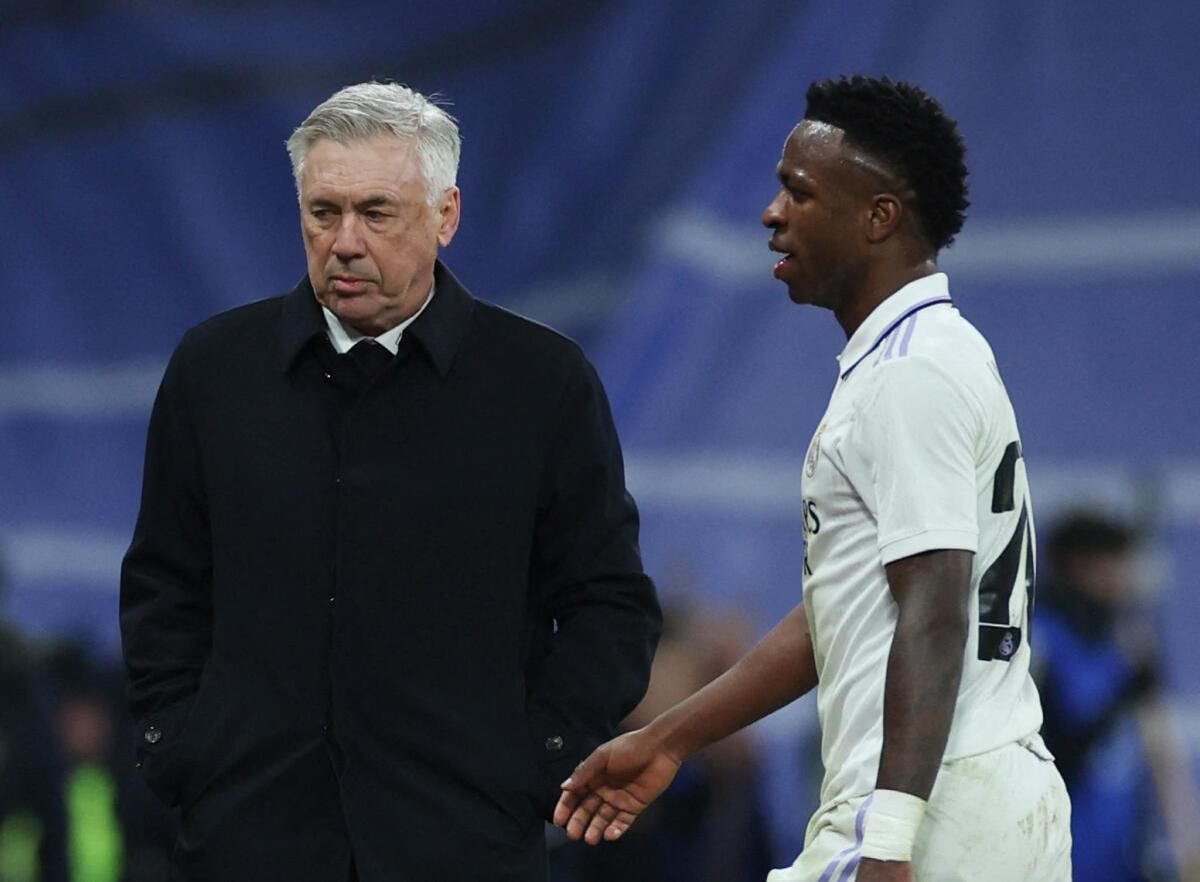 Ancelotti would be great fit for Brazil: Vinicius