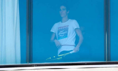 australian open players get creative to handle boredom