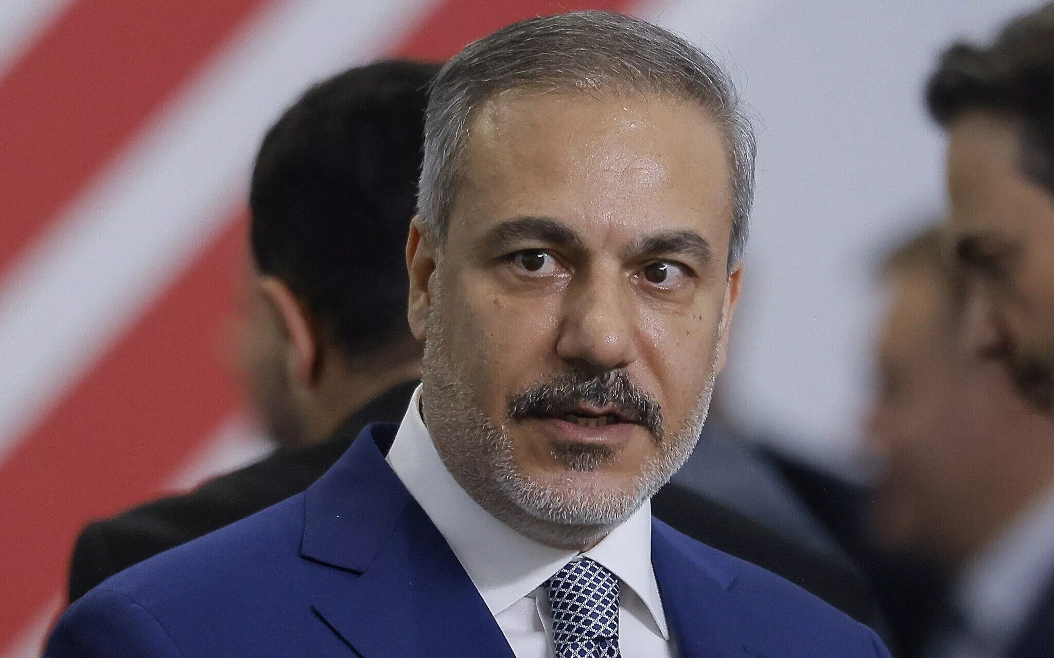 turkish foreign minister hakan fidan attends outreach brics plus format session at the brics summit in kazan russia on october 24 2024 photo ap turkish foreign minister hakan fidan attends outreach brics plus format session at the brics summit in kazan russia on october 24 2024 photo ap