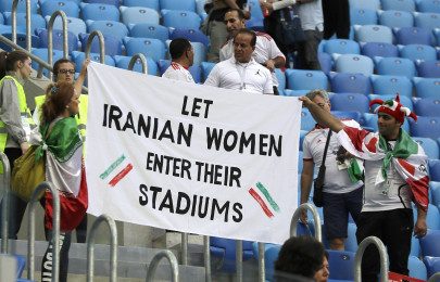 iran bans women from football stadium again