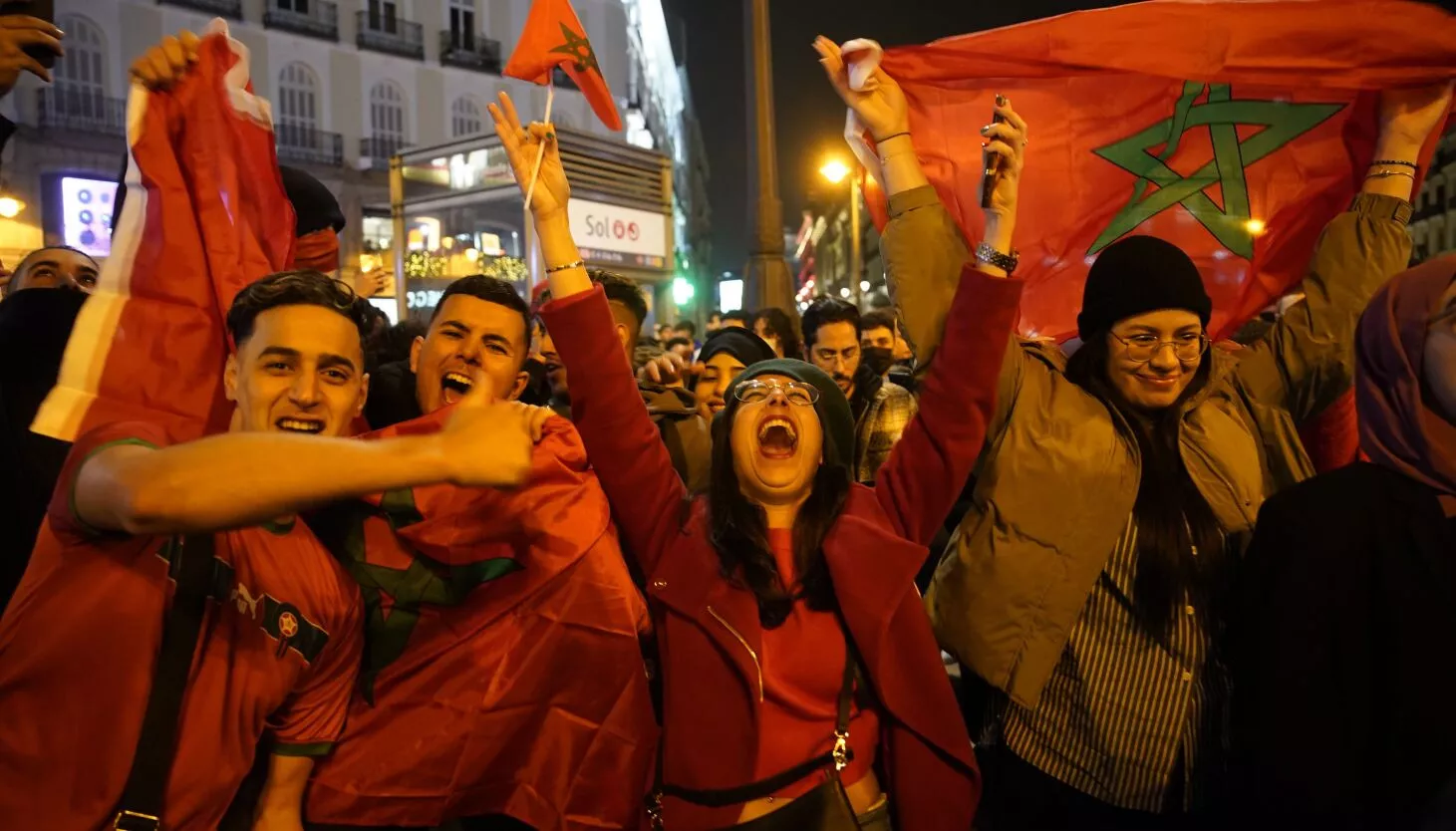 world cup win makes morocco pride of arab fans world cup win makes morocco pride of arab fans