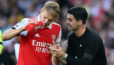 Incredible' Odegaard fulfils potential to fuel Arsenal title bid