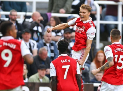 arsenal pass newcastle test to keep pressure on city arsenal pass newcastle test to keep pressure on city