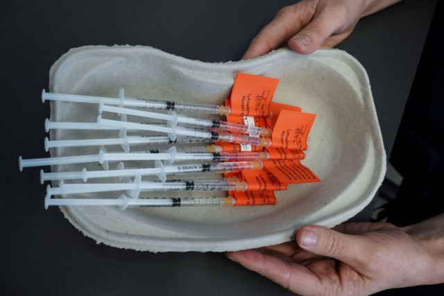 syringes with astrazeneca vaccine against the coronavirus disease covid 19 are pictured in laakso hospital in helsinki finland march 11 2021 picture taken march 11 2021 photo reuters syringes with astrazeneca vaccine against the coronavirus disease covid 19 are pictured in laakso hospital in helsinki finland march 11 2021 picture taken march 11 2021 photo reuters