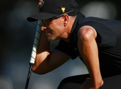 internationals level with us in presidents golf