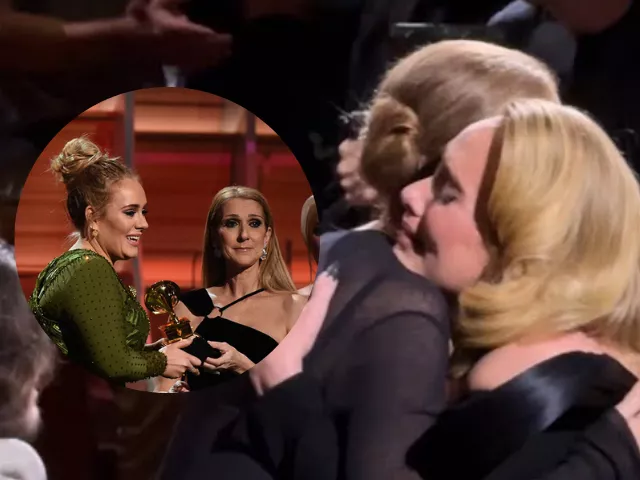 adele brought to tears during emotional moment with celine dion at las vegas residency adele brought to tears during emotional moment with celine dion at las vegas residency