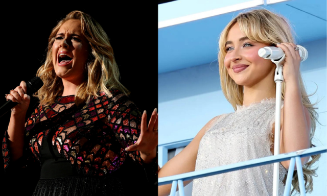adele praises sabrina carpenter s espresso as her jam