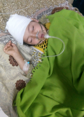 another minor falls prey to aerial firing suffers head injury in peshawar another minor falls prey to aerial firing suffers head injury in peshawar