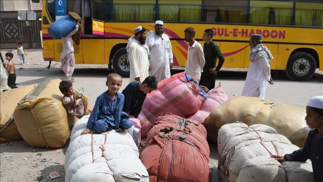 taliban spokesperson says he cannot confirm the exact number of refugees who have returned to afghanistan since nov 1 photo anadolu agency taliban spokesperson says he cannot confirm the exact number of refugees who have returned to afghanistan since nov 1 photo anadolu agency