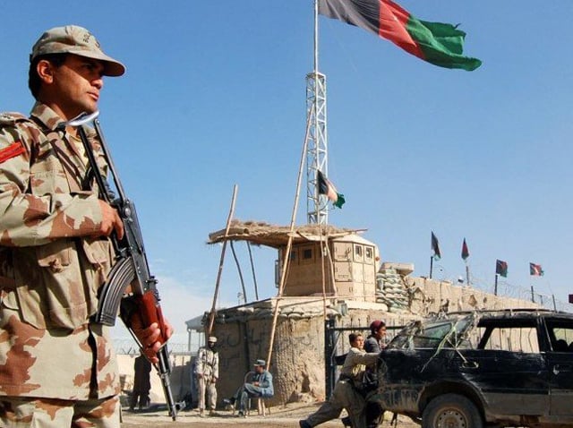 fc soldier martyred in checkpost attack on afghan border