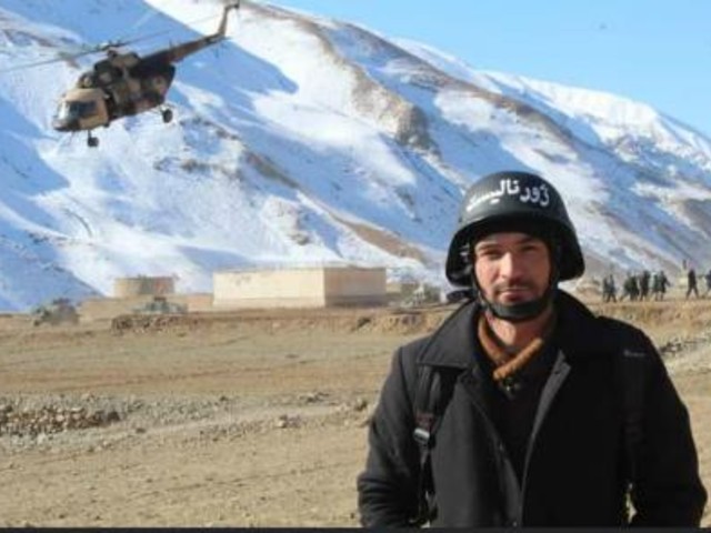 besmullah adel aimaq editor in chief of voice of ghor radio was killed en route to firoz koh city the capital of ghor province photo courtesy tolo news