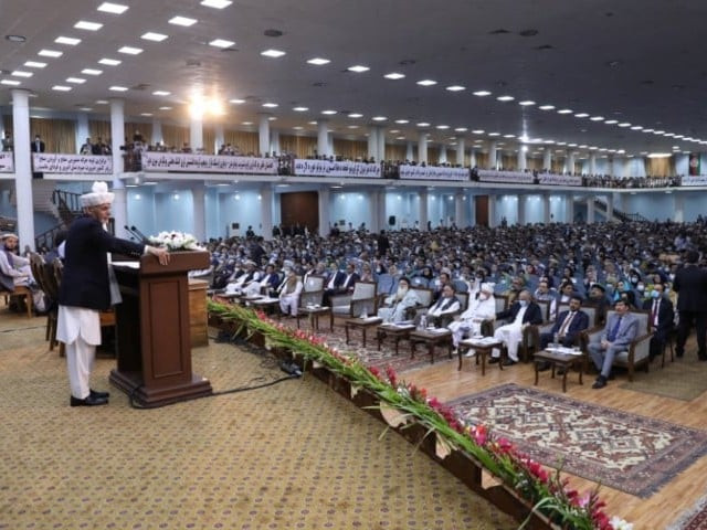 afghanistan s president ashraf ghani speaks during a consultative grand assembly known as loya jirga in kabul afghanistan on august 7 photo reuters afghanistan s president ashraf ghani speaks during a consultative grand assembly known as loya jirga in kabul afghanistan on august 7 photo reuters