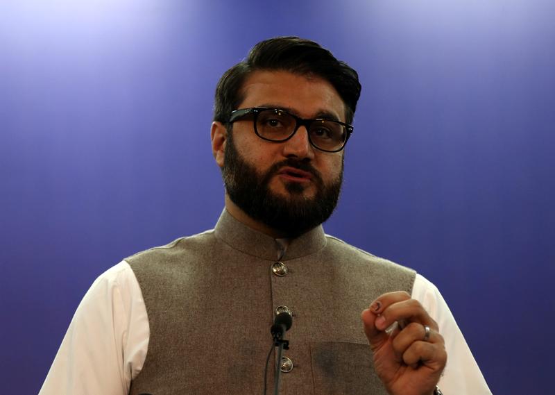afghanistan s national security advisor hamdullah mohib speaks during a news conference in kabul afghanistan photo reuters file