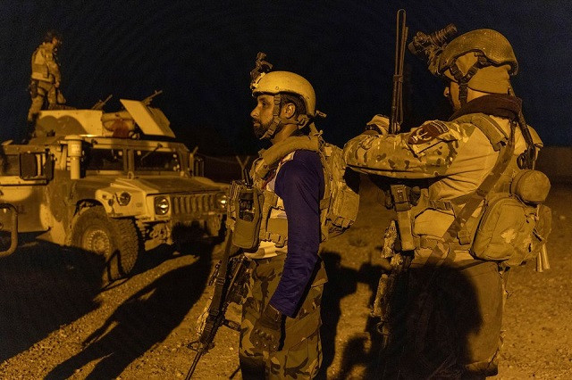 members of the afghan special forces get ready before a combat mission against taliban in kandahar province afghanistan july 11 2021 photo reuters