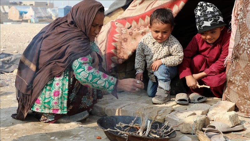According to WFP women and children are among those particularly impacted by biting food insecurity. PHOTO: ANADOLU AGENCY