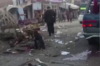 twin blasts in afghan province of bamiyan kill 14 people injure 45