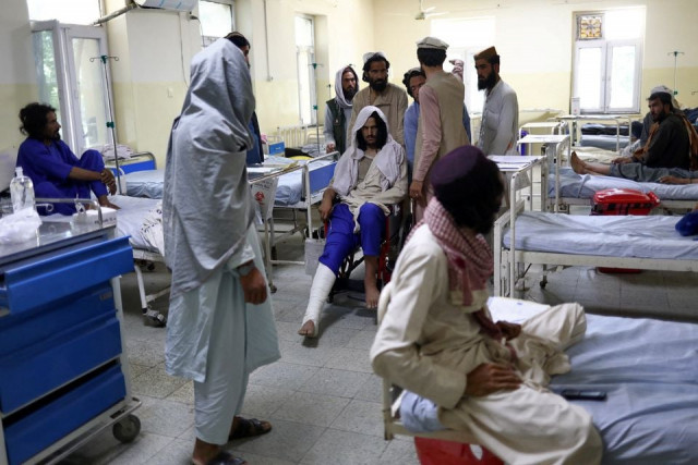 afghans who were injured in the recent earthquake receive treatment at a hospital ward in sharana afghanistan june 24 2022 photo reuters afghans who were injured in the recent earthquake receive treatment at a hospital ward in sharana afghanistan june 24 2022 photo reuters