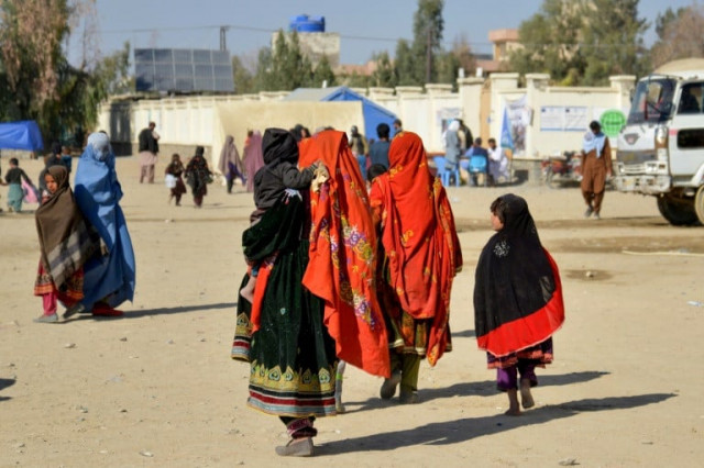 afghan refugees arrive from pakistan at the border in spin boldak district of kandahar province on december 3 2023 photo afp afghan refugees arrive from pakistan at the border in spin boldak district of kandahar province on december 3 2023 photo afp