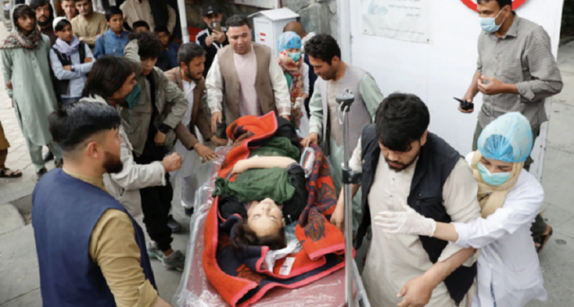 blasts targeting afghan school in kabul kill 40 injures dozens blasts targeting afghan school in kabul kill 40 injures dozens