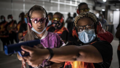 s african women turn to guns to fight rape murder scourge