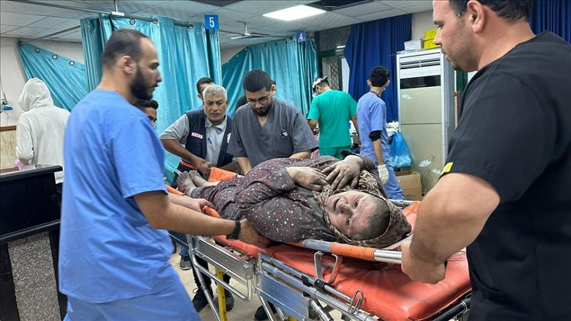 injured palestinians including children are taken to the al shifa hospital in gaza city gaza on november 3 2023 photo anadolu agency