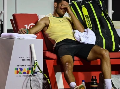 ankle injury forces alcaraz out in first round of atp rio open