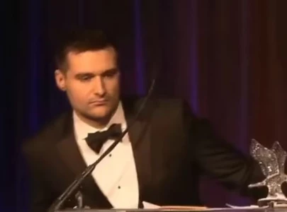 trump adviser s alex bruesewitz faints on stage during new york young republican club gala trump adviser s alex bruesewitz faints on stage during new york young republican club gala