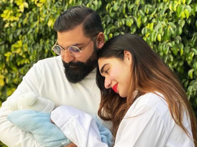 ali xeeshan wife blessed with a baby boy ali xeeshan wife blessed with a baby boy