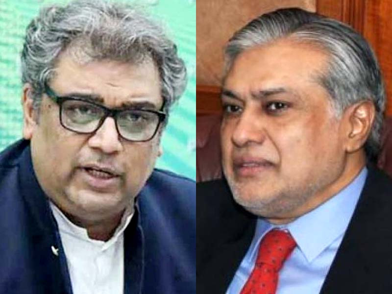 ali zaidi left and ishaq dar photo file