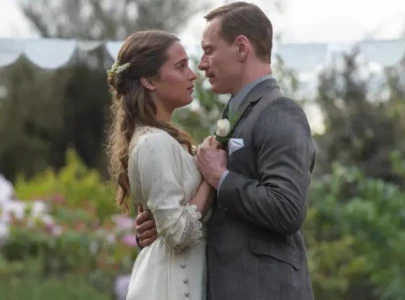 alicia vikander reunites with husband michael fassbender onscreen after a decade