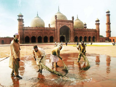 all set for eid prayers