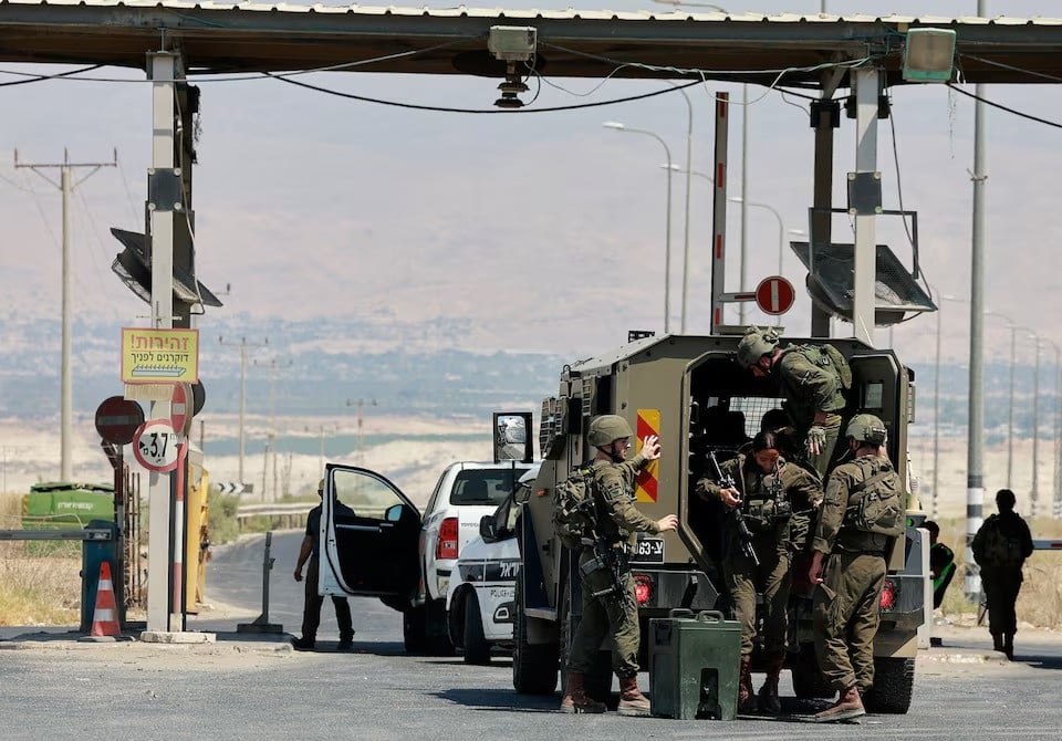 allenby bridge crossing between the west bank and jordan on september 8 2024 photo reuters