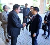 additional foreign secretary afghanistan west asia ambassador rahim hayat qurehi receiving chinese special envoy on afghanistan ambassador yue xiaoyong to the ministry of foreign affairs in islamabad on friday february 2 2024 photo mofa
