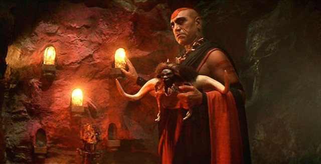 amrish puri as mola ram a priest who performs human sacrifices in indiana jones and the temple of doom amrish puri as mola ram a priest who performs human sacrifices in indiana jones and the temple of doom