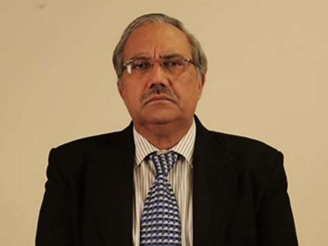 senior journalist and anchorperson chaudhry ghulam hussai photo file