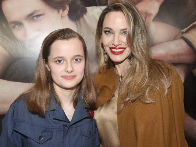 vivienne jolie pitt was an usher at the reefer madness reunion concert vivienne jolie pitt was an usher at the reefer madness reunion concert