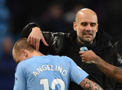 angelino soars at title chasing leipzig after struggling under guardiola angelino soars at title chasing leipzig after struggling under guardiola