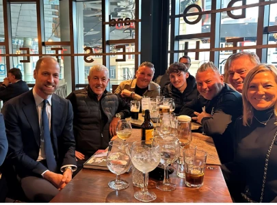 prince william joins fans at birmingham pub before villa s game buys everyone a round