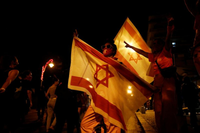 at anti netanyahu protests in israel pink is the new black at anti netanyahu protests in israel pink is the new black