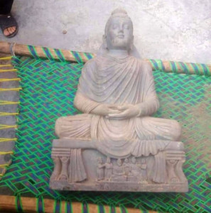 antique buddhist statue seized in malakand raid antique buddhist statue seized in malakand raid