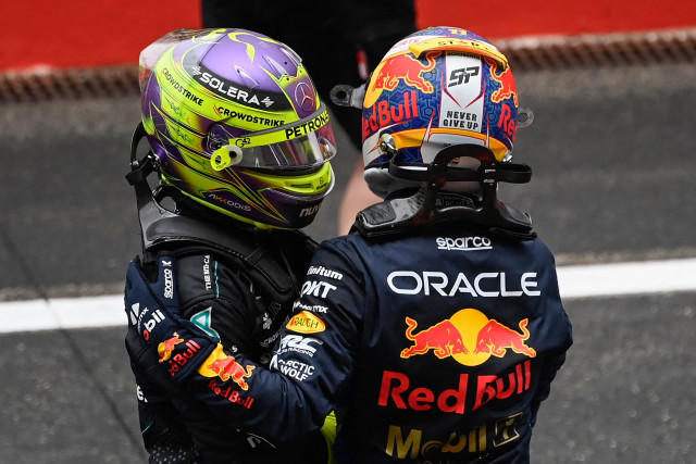 verstappen flashes past hamilton to win the sprint verstappen flashes past hamilton to win the sprint