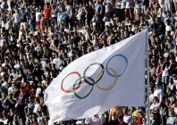 discrimination ioc chief thomas bach dismissed the body has treated russia differently than israel general view of the olympic flag during the handover ceremony in athens photo reuters