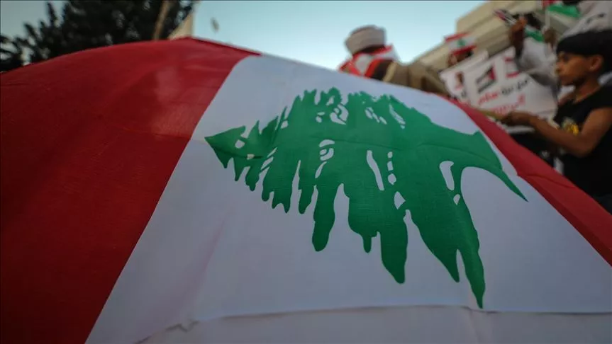 palestinians carry lebanese and palestinian flags during a demonstration in support of lebanese people following the explosion in the port of beirut in gaza city gaza on august 06 2020 photo anadolu agency palestinians carry lebanese and palestinian flags during a demonstration in support of lebanese people following the explosion in the port of beirut in gaza city gaza on august 06 2020 photo anadolu agency