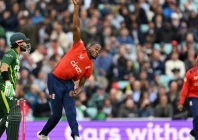need for speed england fast bowler jofra archer in action during a seven wicket win over pakistan in the fourth t20 at the oval photo afp