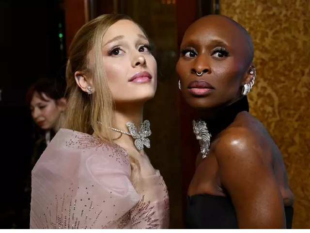 ariana grande and cynthia erivo address going viral for crying during wicked press tour ariana grande and cynthia erivo address going viral for crying during wicked press tour